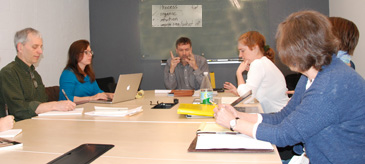 Workshop with actors